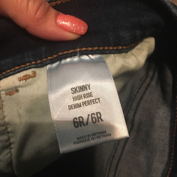 Express High rose Skinny jeans 6r - Picture 4 of 4